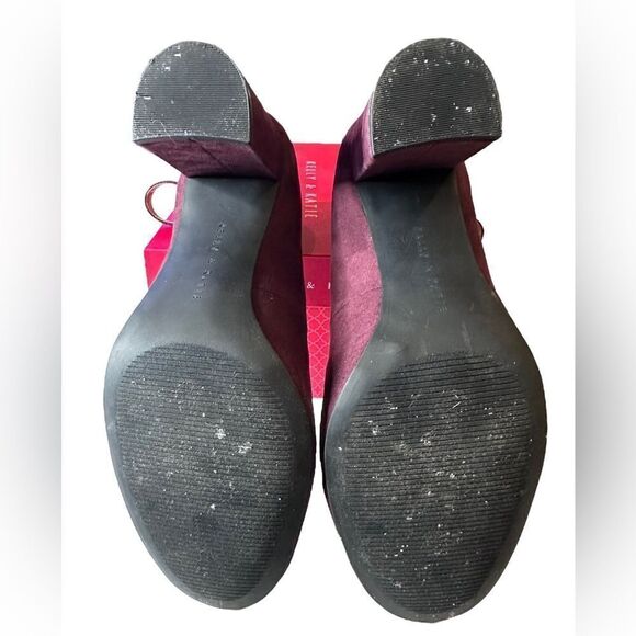 Kelly & Kate Suede Ankle Strap Heels (10) - Picture 5 of 5